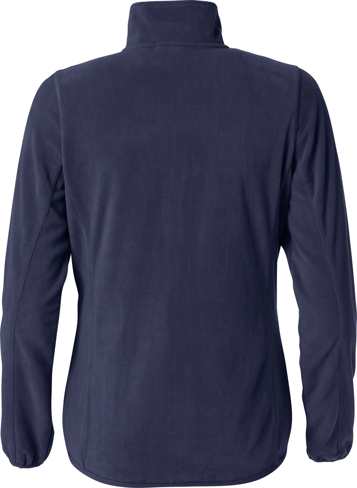 Clique Basic Micro Fleece Jacket – dame – Mørk marineblå – bakside