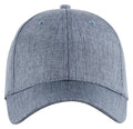 Clique Melange Cap – Marineblå melert – forside
