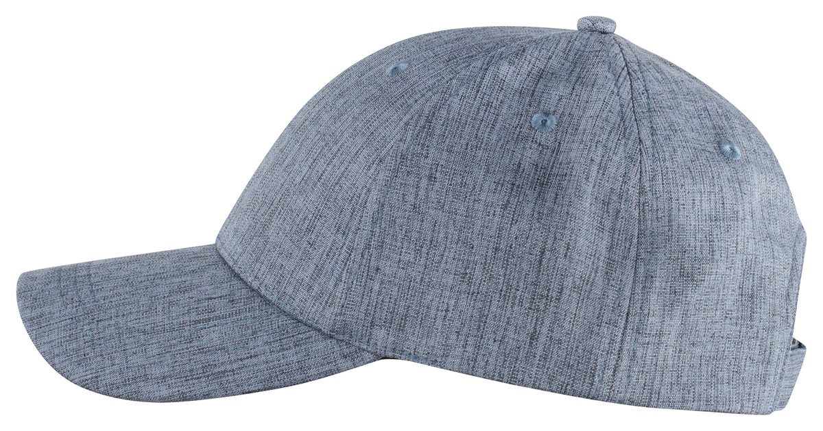 Clique Melange Cap – Marineblå melert – venstre side