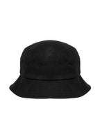 Clique Bucket Hat – Svart – bakside