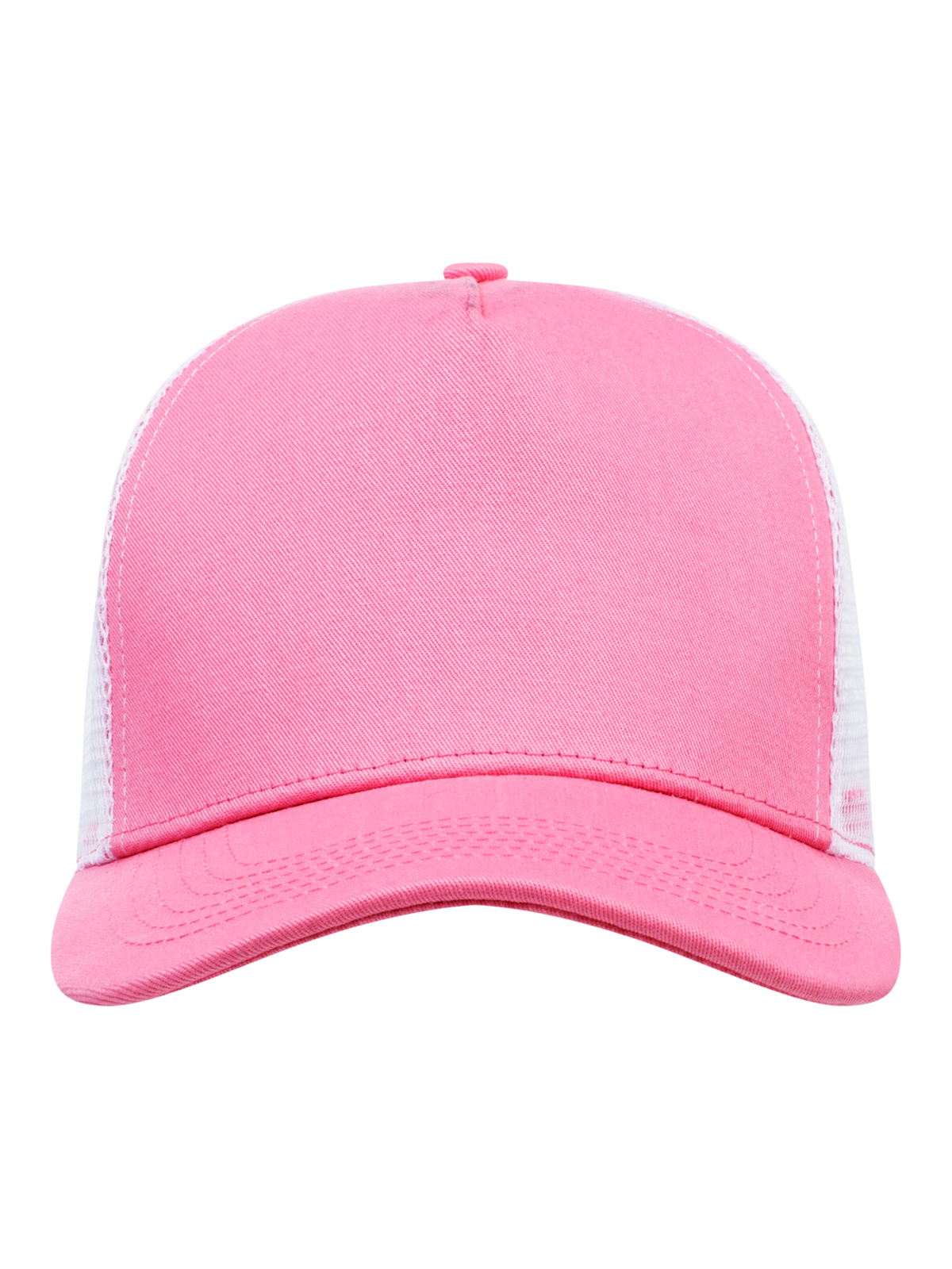 Clique Trucker Cap – Sterk rosa / Hvit – forside