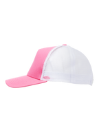 Clique Trucker Cap – Sterk rosa / Hvit – venstre side