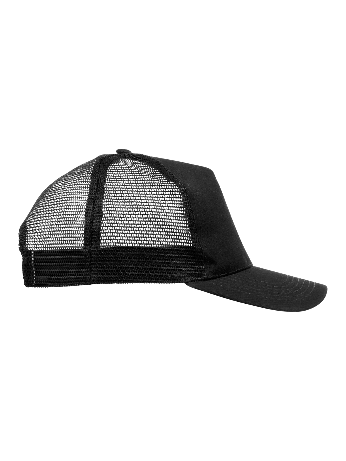 Clique Trucker Cap – Svart – høyre side