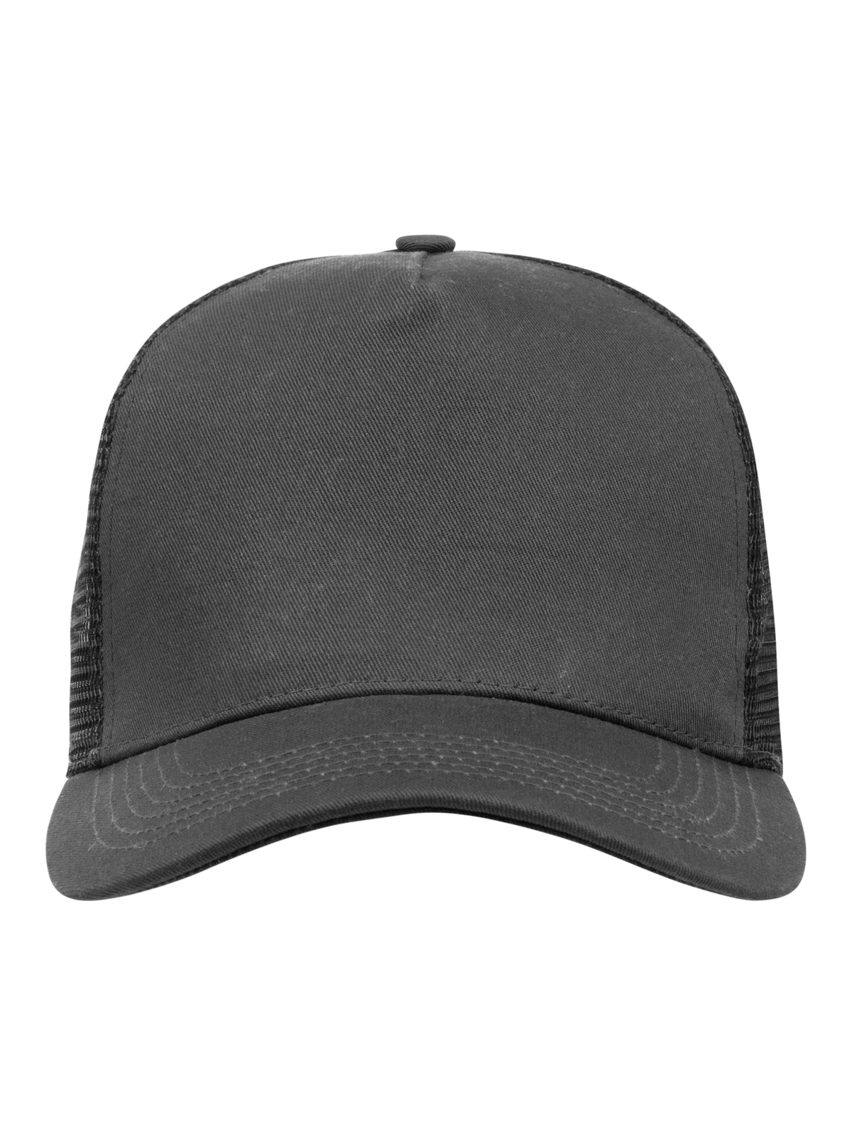Clique Trucker Cap – Metallgrå / Svart – forside
