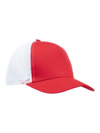 Clique Trucker Cap – Rød / Hvit – detalj