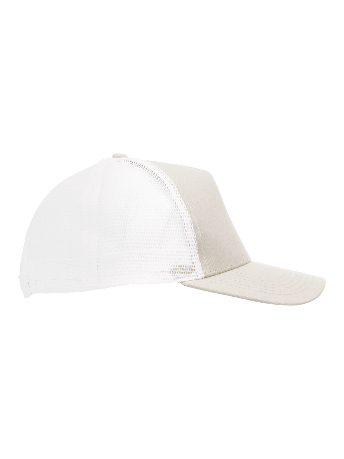 Clique Trucker Cap – Stein / Hvit – høyre side