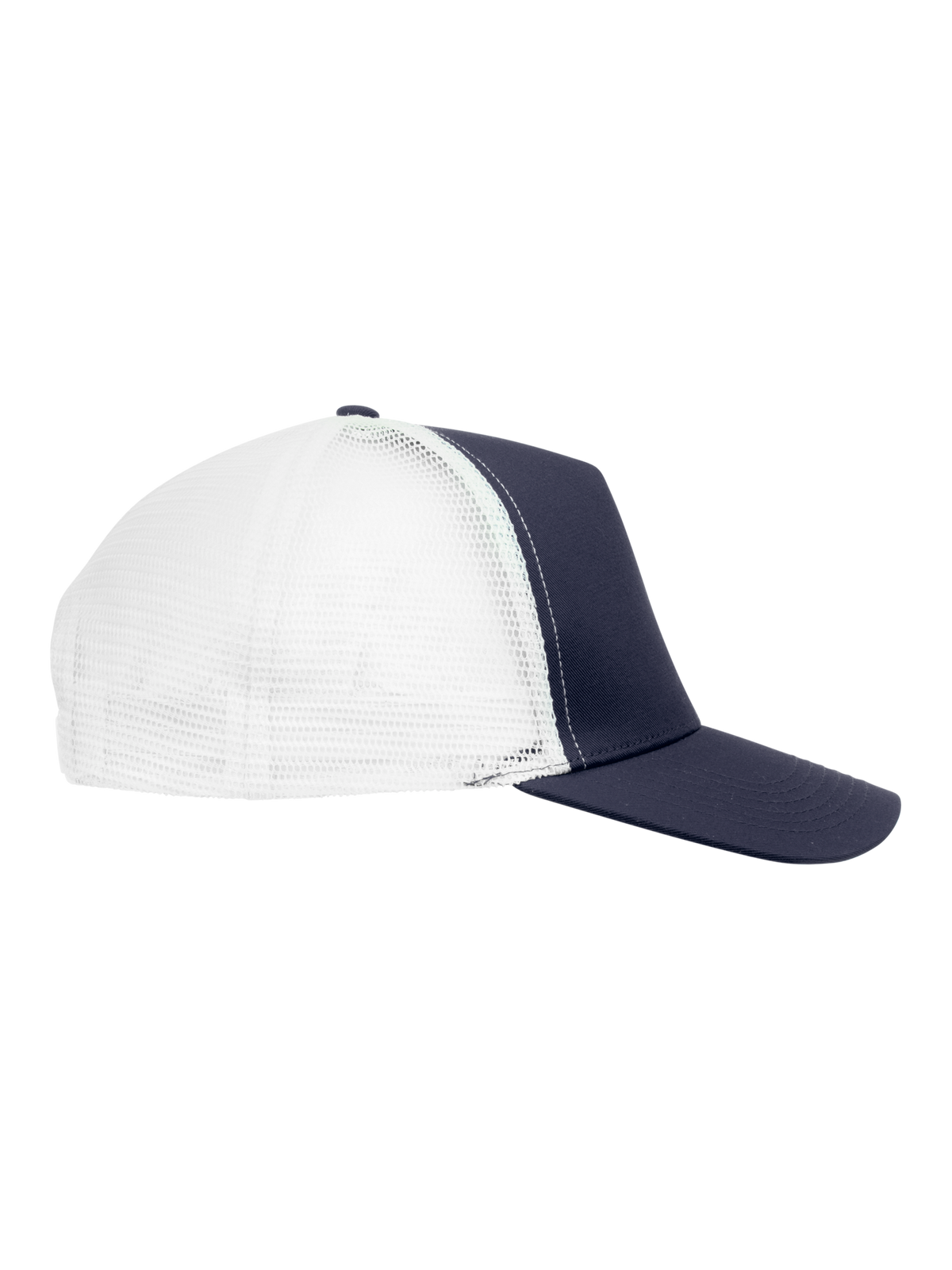 Clique Trucker Cap – Mørk marineblå / Hvit – høyre side