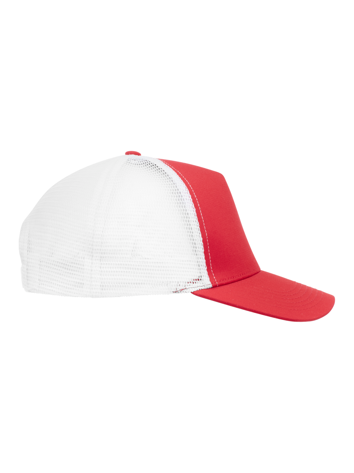 Clique Trucker Cap – Rød / Hvit – høyre side