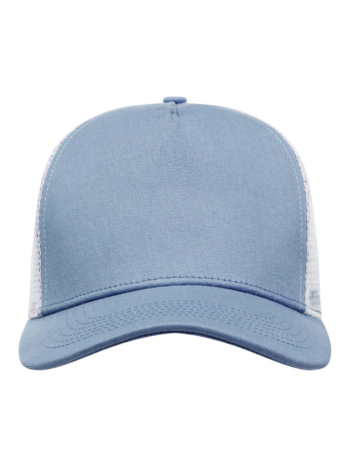 Clique Trucker Cap – Myk blå / Hvit – forside