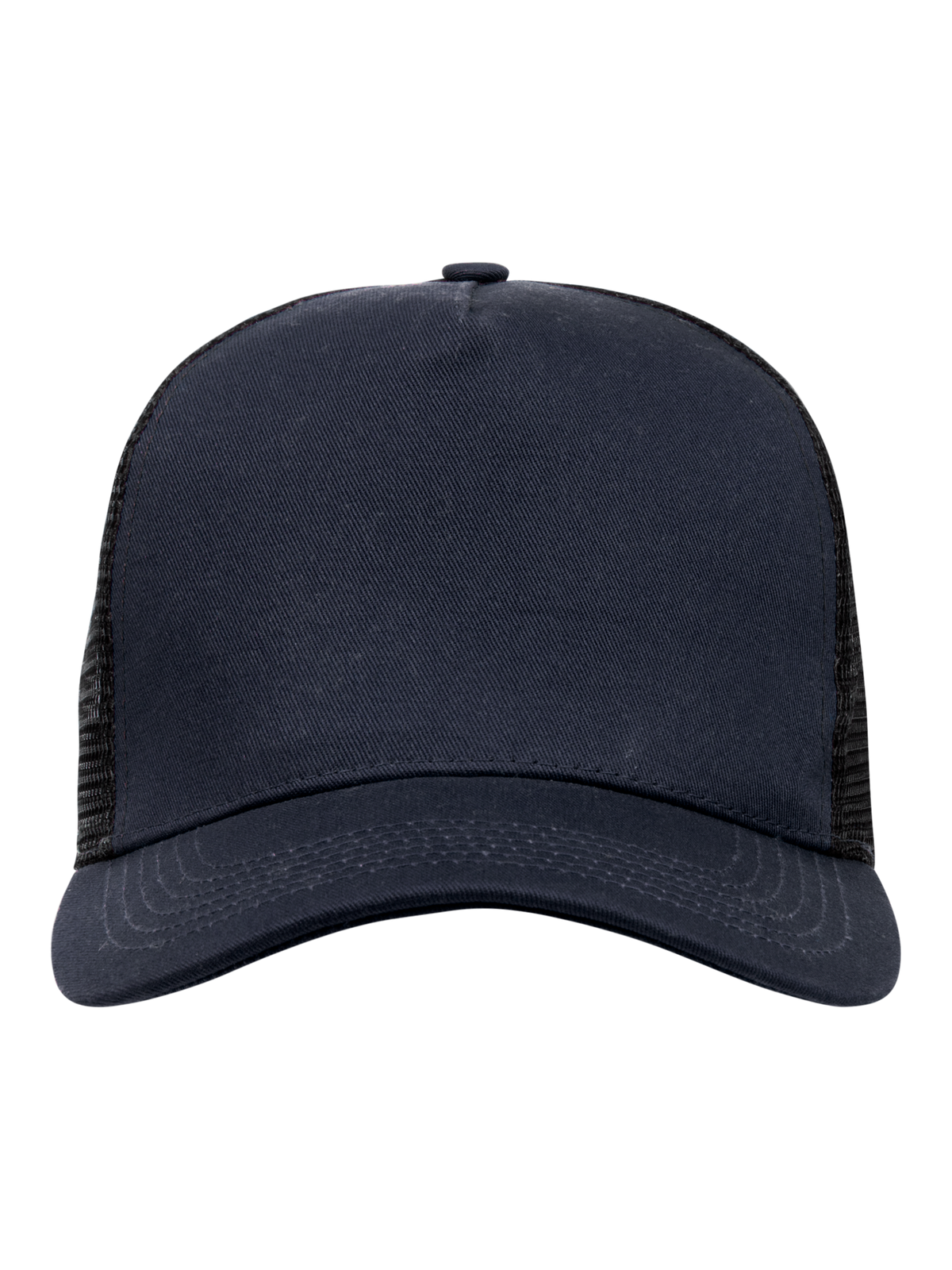 Clique Trucker Cap – Mørk marineblå / Svart – forside