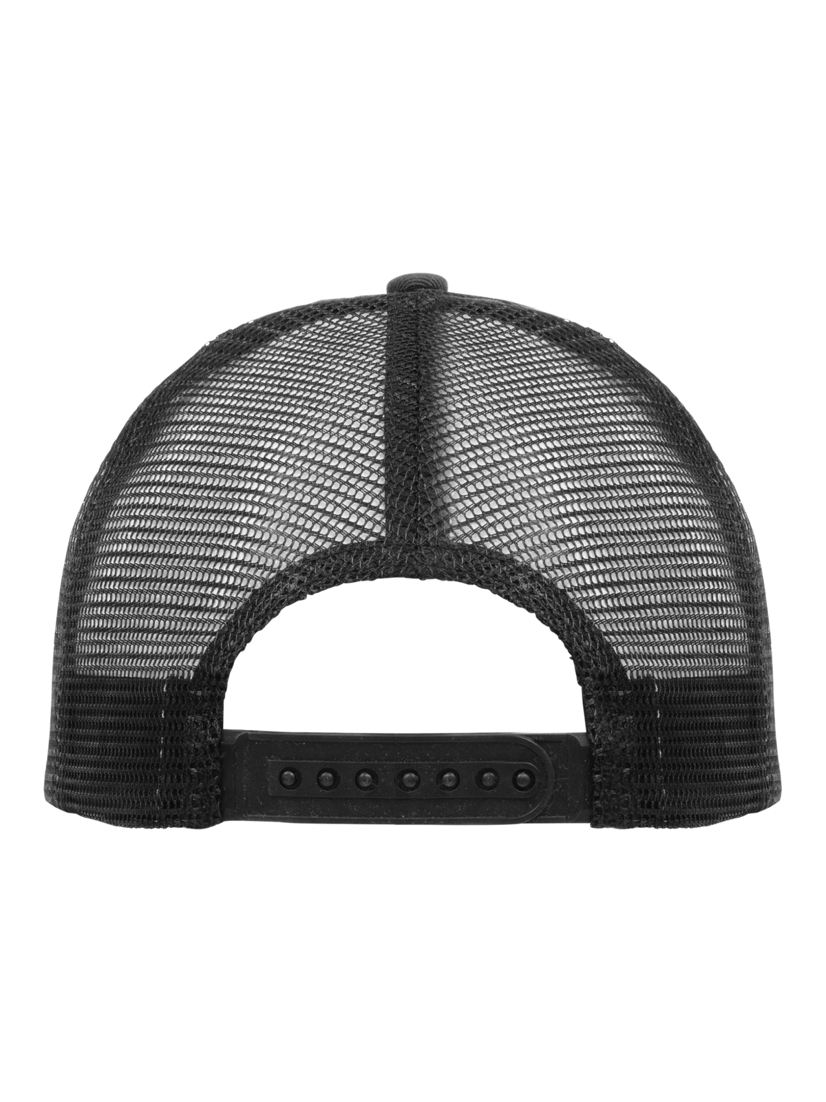 Clique Trucker Cap – Metallgrå / Svart – bakside