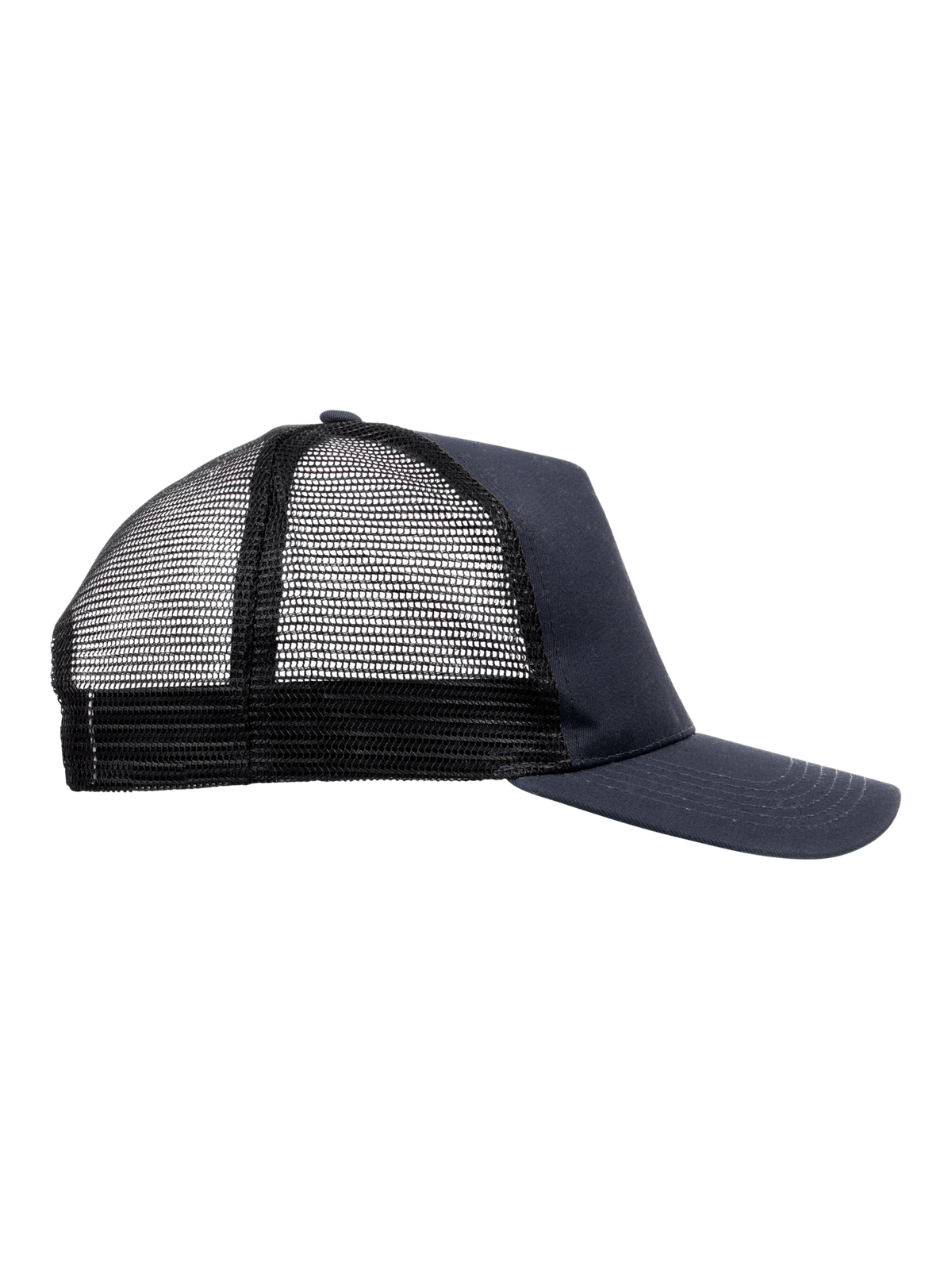 Clique Trucker Cap – Mørk marineblå / Svart – høyre side