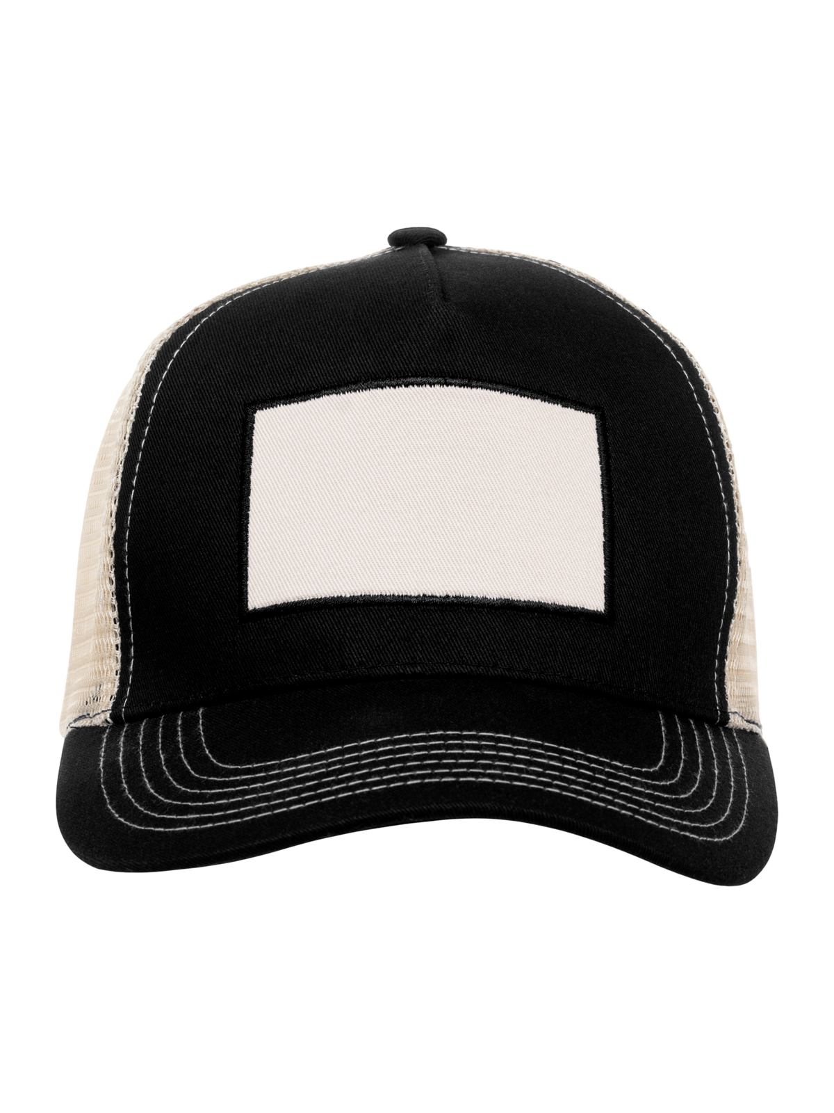 Clique Trucker Patch Cap – Svart – forside