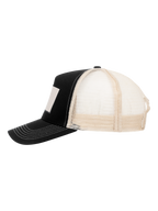 Clique Trucker Patch Cap – Svart – venstre side