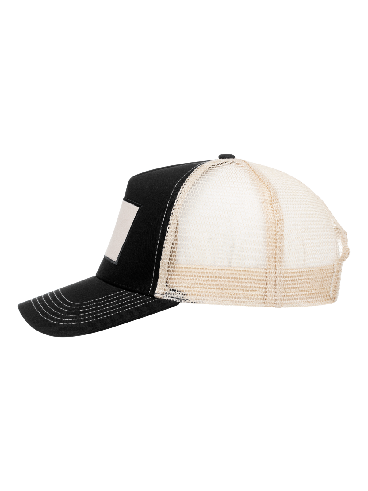 Clique Trucker Patch Cap – Svart – venstre side