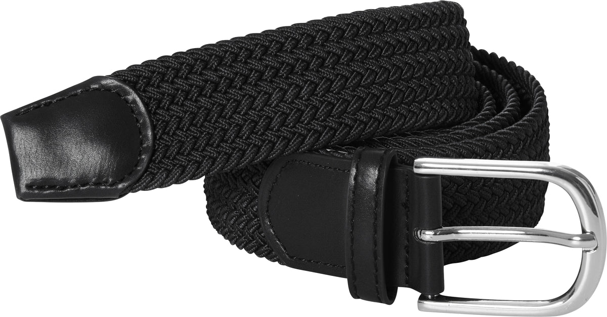 Clique Elastic Belt – Svart – detalj