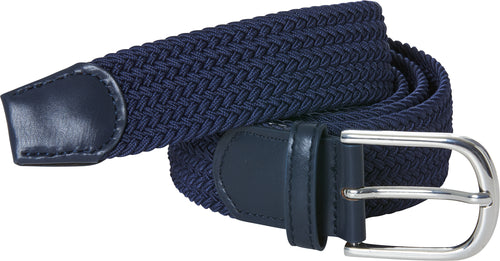 Clique Elastic Belt – Mørk marineblå – detalj