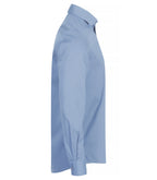 Clique Stretch Shirt L/S – Lys blå – høyre side