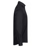 Clique Stretch Shirt L/S – Svart – høyre side