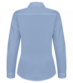 Clique Stretch Shirt L/S – dame – Lys blå – bakside