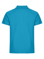 Clique Basic Polo – Turkis – bakside
