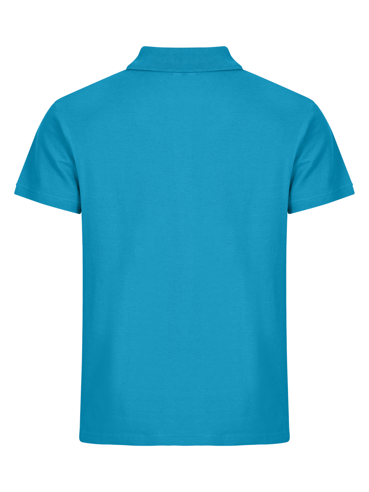 Clique Basic Polo – Turkis – bakside