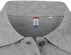 Clique Basic Polo – Gråmelert – produktbilde