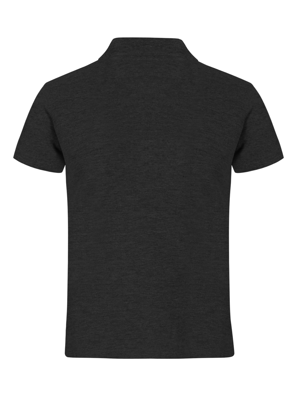 Clique Basic Polo – Antrasittmelert – bakside