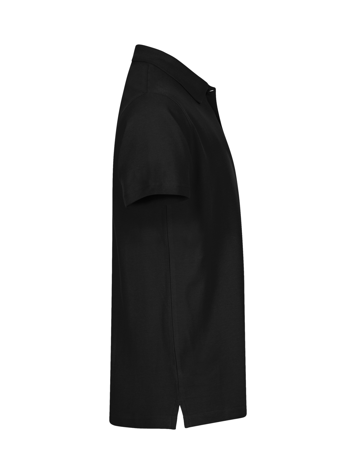 Clique Basic Polo – Svart – høyre side