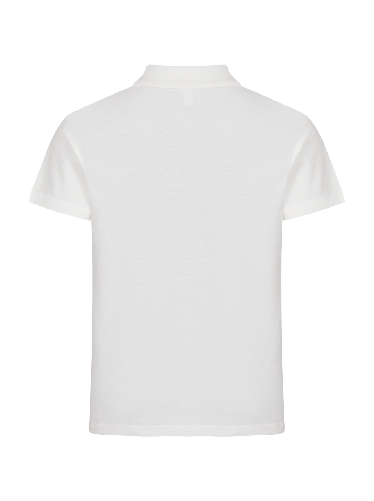 Clique Basic Polo – Offwhite – bakside
