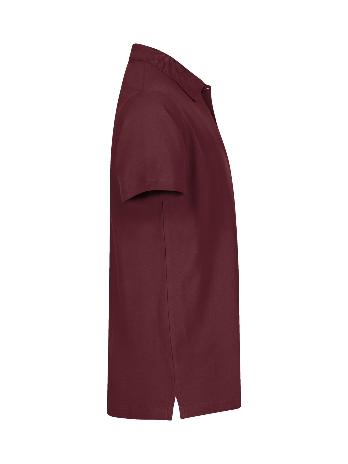 Clique Basic Polo – Burgunder – høyre side