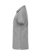 Clique Basic Polo – Gråmelert – venstre side