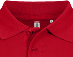 Clique Basic Polo – Rød – produktbilde