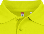 Clique Basic Polo – Signalgrønn – produktbilde