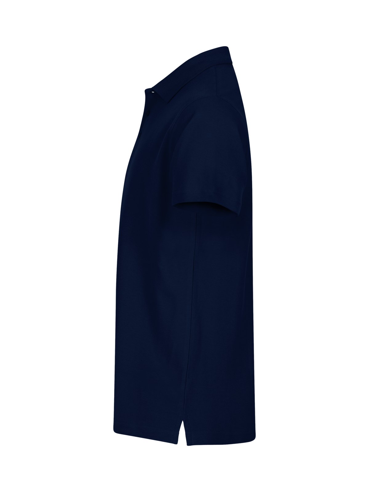 Clique Basic Polo – Mørk marineblå – venstre side