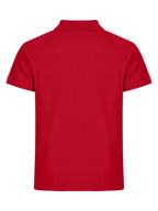 Clique Basic Polo – Rød – bakside