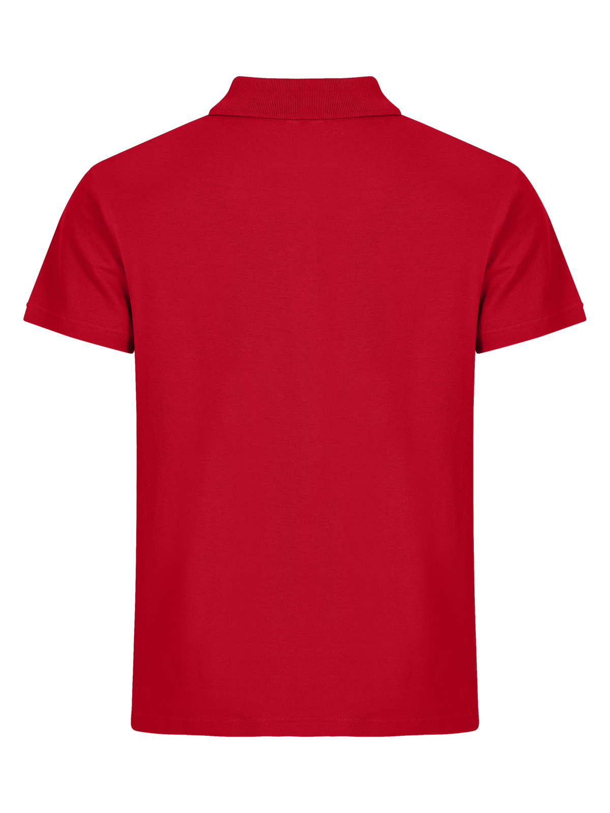 Clique Basic Polo – Rød – bakside