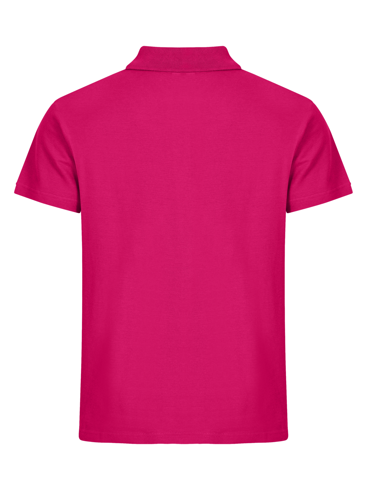 Clique Basic Polo – Cerise – bakside