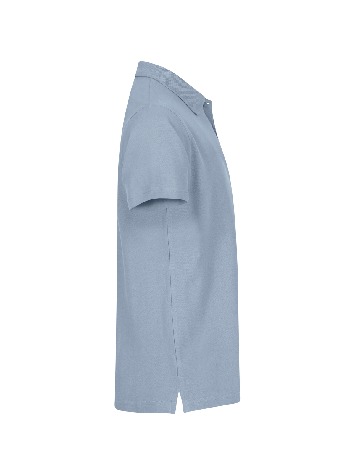 Clique Basic Polo – Myk blå – høyre side