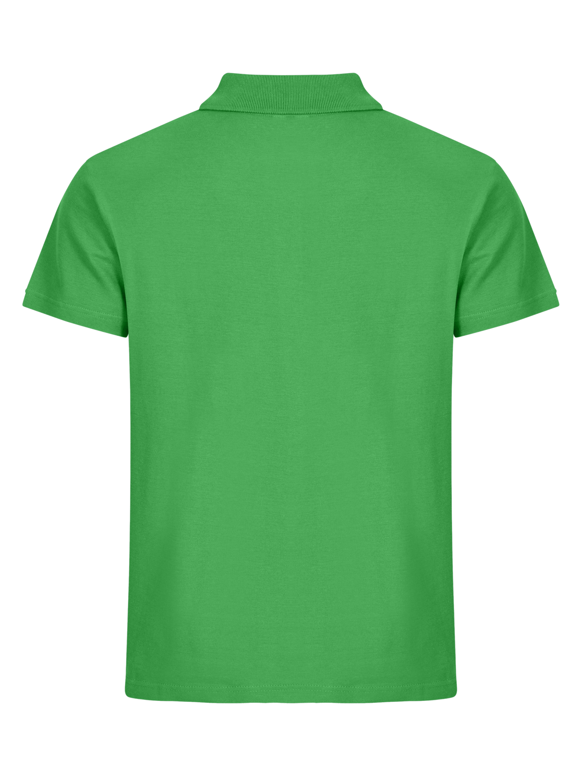 Clique Basic Polo – Eplegrønn – bakside