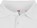 Clique Basic Polo – Hvit – produktbilde