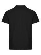 Clique Basic Polo – Svart – bakside