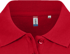 Clique Basic Polo – dame – Rød – produktbilde