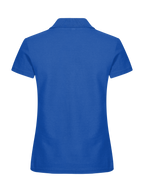 Clique Basic Polo – dame – Kongeblå – bakside
