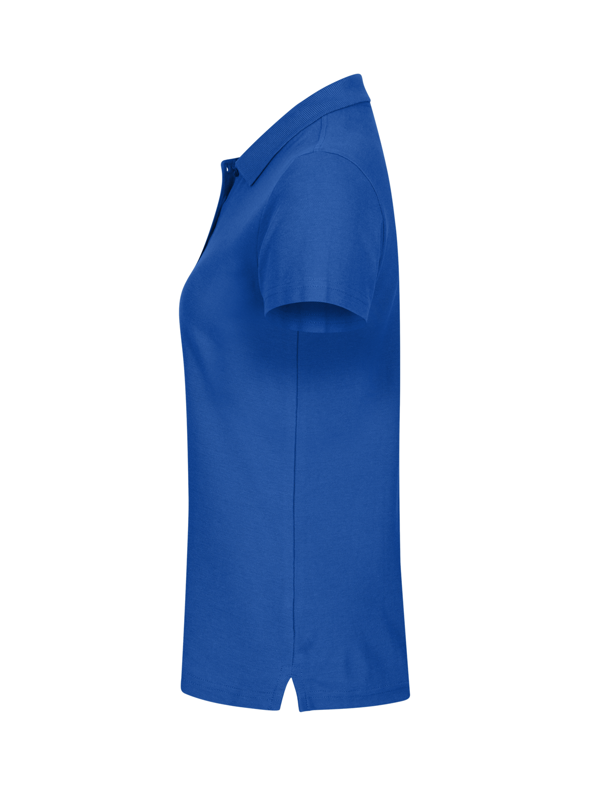 Clique Basic Polo – dame – Kongeblå – venstre side