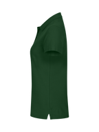 Clique Basic Polo – dame – Flaskegrønn – venstre side
