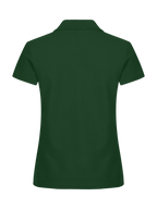 Clique Basic Polo – dame – Flaskegrønn – bakside