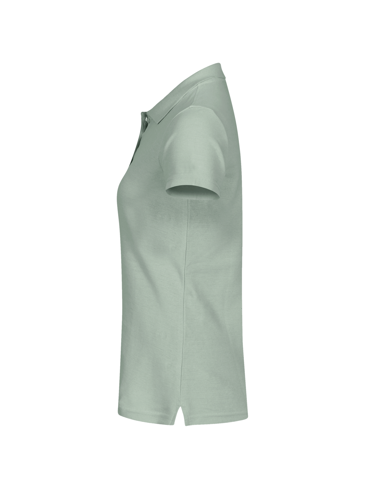 Clique Basic Polo – dame – Salviegrønn – venstre side