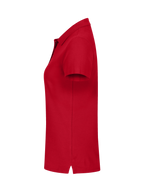 Clique Basic Polo – dame – Rød – venstre side