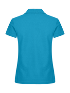 Clique Basic Polo – dame – Turkis – bakside